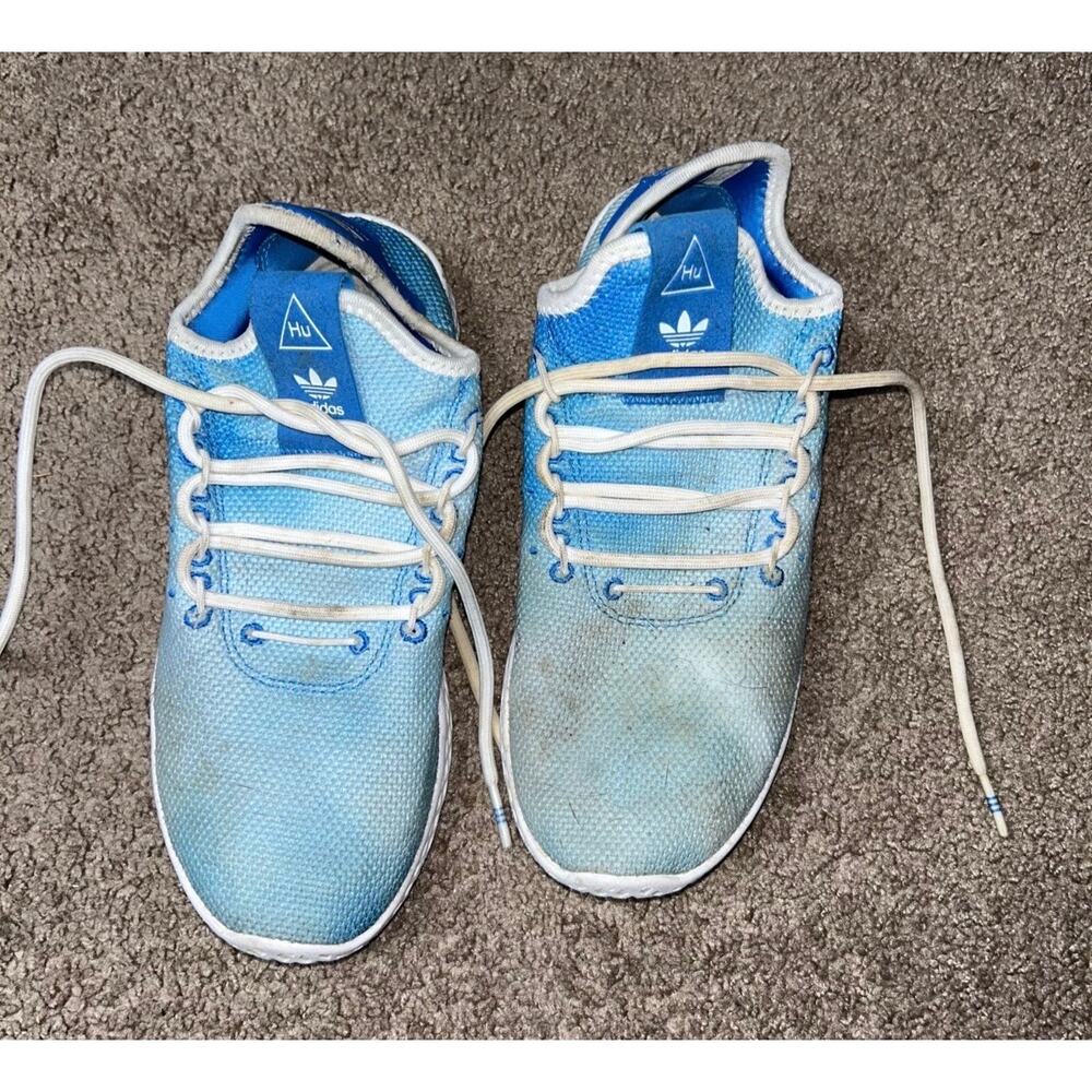 Adidas Originals Pharrell Williams Blue Shoes CQ2300 Kid’s Size 5